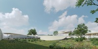 岡山県に建設している日本最大級の蓄電池工場
