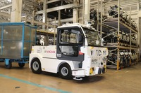 車両はTLDのTractEasyを利用。EasyMileがAITのソフトウェアを開発