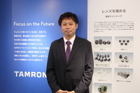 タムロン コンポーネント機器事業本部 設計技術二部 部長の櫻庭宏光氏