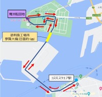 走行コース：1月25～26日