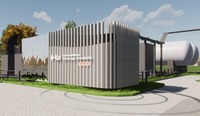 水電解装置（デンソー福島工場での設置状況）