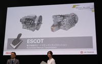 スムースなギアチェンジに定評があるESCOT