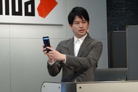 スマチャリについて説明する本田技術研究所 ソリューションシステム開発センター 戦略・商品企画室 商品企画BLの野村真成氏