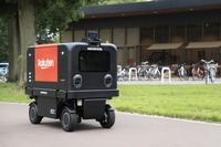 ホンダが楽天と実施した自動配送ロボットの走行実証実験（2021年）
