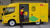 DHLジャパンが集配業務に新たに導入した電気トラック