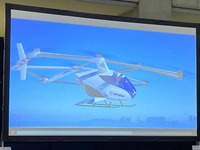 開発中の『SKYDRIVE』はマルチコプターのスタイルで都市内での移動に適している