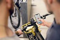 ボッシュの「eBikeアラーム」のイメージ