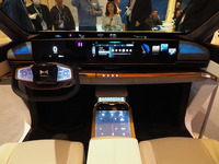 CES 2023にも出展したデジタルコックピット。この時はディスプレイの多さを売りとしていた