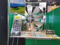 コアレスモータ社の企業向け風力発電機