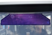 CiKoMA(サイコマ)の前方検知用に装備されたステレオカメラと単眼カメラ