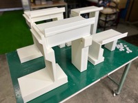 造形完了後に仮組みをして嵌合を確認