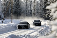 ポルシェ・タイカンの開発テスト