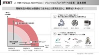 ジェイテクト：既存製品の高付加価値化で生み出した原資を活かし、新領域へチャレンジ