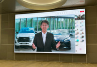 当日はBMW オリバー・ツィプセ 取締役会会長とトヨタ自動車 佐藤恒治 代表取締役社長によるビデオステートメントも発表された