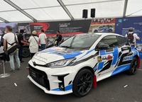 トヨタ GAZOO Racing ブースではWECを始め、ラリーやスーパー耐久等、様々なモータースポーツの取り組みを紹介した