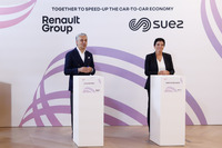ルノーグループとがSUEZが戦略的提携
