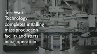次世代リチウムイオン電池の量産施設を日本で稼働した米TeraWatt Technology