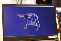 京セラ「カメラ-LiDARフュージョンセンサ」によるデモ