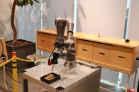 京セラ「AI測距カメラ」のデモ