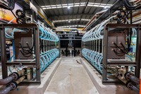 バナジウム電解液製造の様子（Vecco社製造設備）
