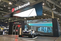 LGイノテックのブース（CES2025）