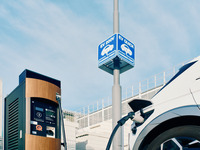 キグナス石油とプラゴは電気自動車（EV）の充電事業に関する共同実証のため協定を締結