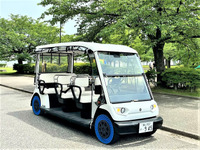 ブリヂストンのパンクしない次世代タイヤ「AirFree」を富山市のグリーンスローモビリティが導入