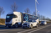 BMWグループが燃料電池トラックの試験運用を開始