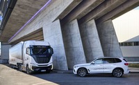 BMWグループが燃料電池トラックの試験運用を開始