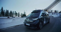 VWグループ傘下のMOIAが自動運転車『ID. Buzz AD』の極寒地でのテスト走行をノルウェー・オスロで開始