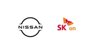 日産とSK Onのロゴ