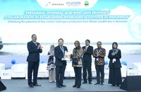 ヒョンデがインドネシアで開催されたグローバル水素エコシステムサミットで廃棄物由来の水素（W2H）システム構築に向けた行動計画発表