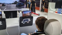 ヴァレオのValeo Racerゲームのデモ（上海モーターショー2025）