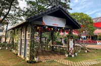 三菱自動車グループがインドネシア北ジャカルタ市の小学校に屋外学習センターを建設