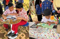 三菱自動車グループがインドネシア北ジャカルタ市の小学校に屋外学習センターを建設