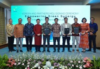 V-GREENがインドネシアにおいて4つの戦略的パートナーと覚書（MOU）を締結
