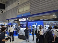 アイシンのブース（人とくるまのテクノロジー展2025 YOKOHAMA）