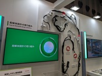 トヨタ：ハーネスに引きちぎる箇所の印をつけたり、ボルト取り付け端子に切り取り加工を施したり、解体時の工夫