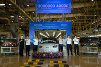 上汽GM五菱（SGMW、ウーリン）がインドネシア工場において、世界EV生産300万台とインドネシアEV生産4万台を達成