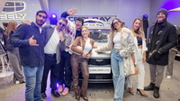 吉利汽車の『クールレイ・ライト』の発売イベント
