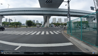 交差点の走行データ