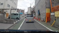 住宅街の走行データ