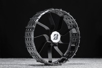 ブリヂストンの月面探査車用タイヤのコンセプトモデル