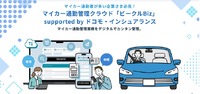 マイカー通勤管理クラウド「ビークルBiz」supported by ドコモ・インシュアランス