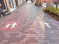 歩道での通行