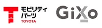 トヨタモビリティパーツとギックスのロゴ