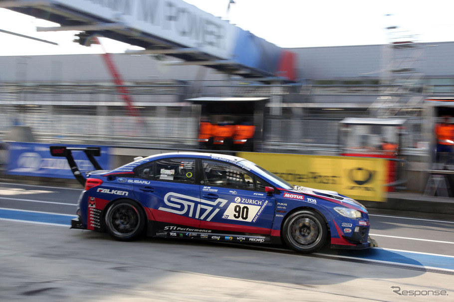 【ニュル24時間】レース中にも進化見せた! スバル ディーラーメカニックの活躍