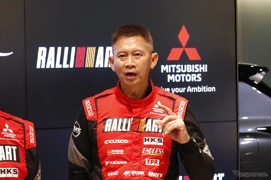 優勝した112号車のコ・ドライバー（ナビゲーター）であるピーラポン・ソムバットウォン選手