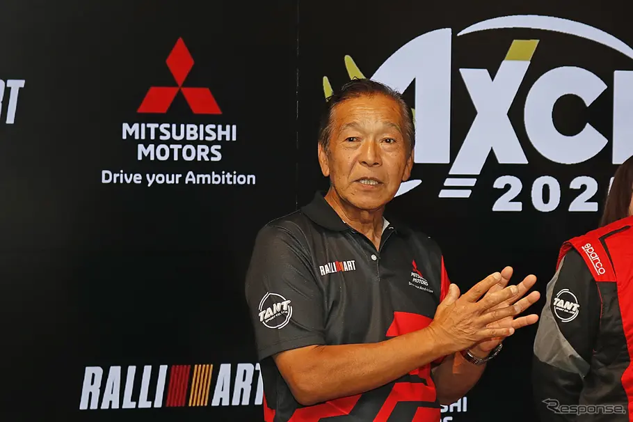チーム三菱ラリーアート総監督の増岡浩氏