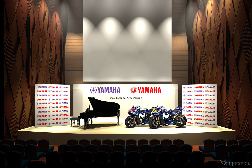 Two Yamahas, One Passion -RIDERS MEET PIANIST-